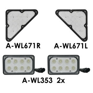A-WL2050KT Light Kit, LED, 4 Lights PN: WL2050KT