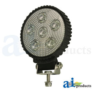 A-WL20E Work Lamp, E-Series LED, Flood, Round PN: WL20E