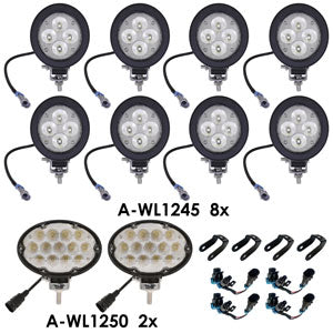 A-WL40SKT Light Kit, LED, 10 Lights PN: WL40SKT