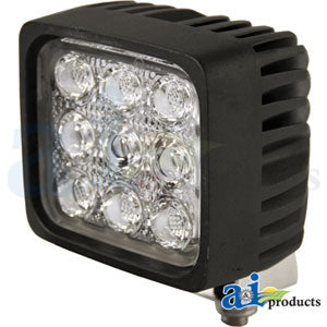 A-WL895 Work Lamp, LED, Square, Combination Flood / Trapezoid Light Pattern PN: WL895