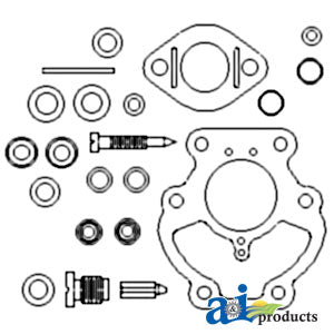 A-ZCK06 Carburetor Kit, Basic (Zenith) PN: ZCK06