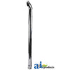 A-ZNL89027C Chrome Exhaust Stack, Curved PN: ZNL89027C