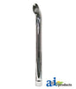 A-ZNL89057C Chrome Exhaust Stack, Curved, 48