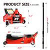 Hydraulic Low Profile Steel Racing Floor Jack With 3 Ton Capacity  3.3 to 18.5