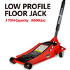 Hydraulic Low Profile Steel Racing Floor Jack With 3 Ton Capacity  3.3 to 18.5