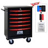 6 Drawers Multifunctional Tool Cart With Wheels,Metal Rolling
