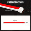 12V, 10W Start-Scan Car LED Hood Light White 59In Dynamic Daytime Running Light