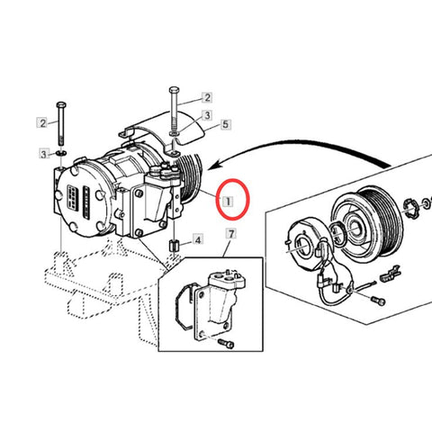 Evaporator RE13885 A&I Part No: A-RE13885