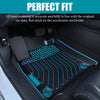 Car Floor Mats 3rd Row TPE Floor Liners For 2022-2024 Acura MDX All Weather