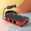 The Three-port Car Cigarette Lighter Adapter Expands One Socket To Three.