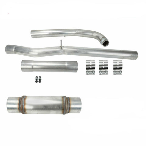 Muffler Delete Pipe Eliminator DPF Fit For Chevy Silverado GMC 11-15 6.6L Durama