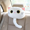 Cute Cartoon Alien Cat Automotive Headrest