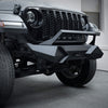 X Style Front Bumper With Winch Plate Compatible With Wrangler Heavy Duty