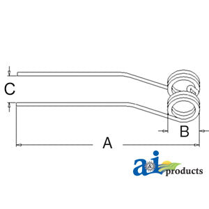 A-BE2TT Tedder Tooth PN: BE2TT