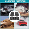 TPE Rubber All-weather 2 Row Floor Mat Liner Set For 2019-2024 Altima