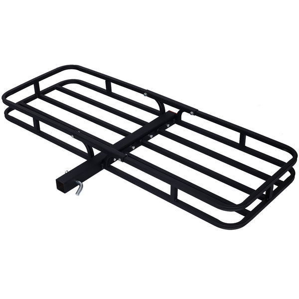 Metal Hooks Are Installed On Cargo Racks