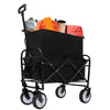 Extention Foldable Wagon Cart Heavy Duty Utility Cart  Grocery Cart For 225lbs