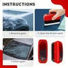 Car Glass Oil Film Cleaning Brush Quick Decontamination And Anti-fog