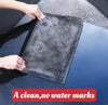 KLCB No-streak, No-scratch, No-water-stain Car Drying Towel Premium Microfiber