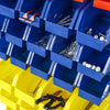 90 Parts Box Shelf Storage Organizer With Lock For Shops, Garages And Homes