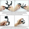 Universal 360 Rotation Car Rear View Mirror Mount Stand GPS Cell Phone Holder US