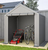 6x6 Ft Garden Shed Heavy Duty Outdoor Portable Garage Canopy