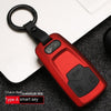 Automotive Carbon Fiber Silicone Key Cover Case Buckle