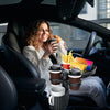 Car Cup Holder Tray Phone Holder expandable Detachable 360 Degree Rotatable