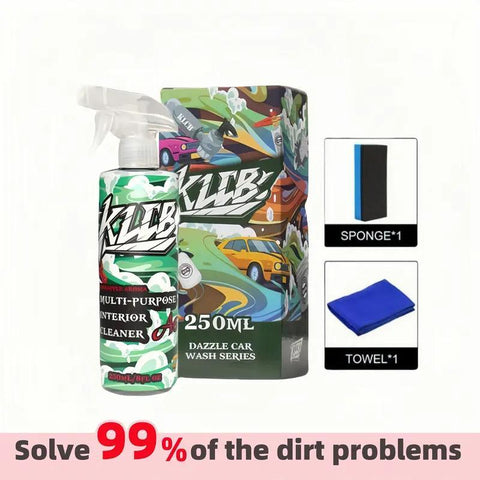 Car Interior Foam Cleaner, for Seat Leather, Ceiling, Dashboard Fabric Cleaning