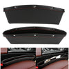2pcs Car Seat Gap PU Leather Catch CatcherPocket Storage Organizer