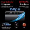A22 Double Cylinder12V Cordless Portable Tyre Air Compressor