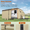 Travel Trailer Cover 2025 7 Layers Top 3 Layers Side Weatherproof Waterproof