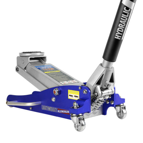 Hydraulic Low  Aluminium Steel Jack, Twin Piston Quick Lift Pump With 1.5 Ton