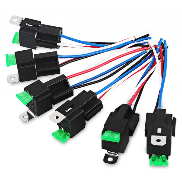 6-pack 30A Fuse Relay 12V Automotive Electrical Appliances