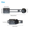 Universal 360 Degrees Rotation Magnetic Car Dashboard Cell Phone Foldable Mount