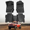 MKR Car Floor Mats For 2021-2023 Ford Bronco 3D TPE All-Weather Floor Mats
