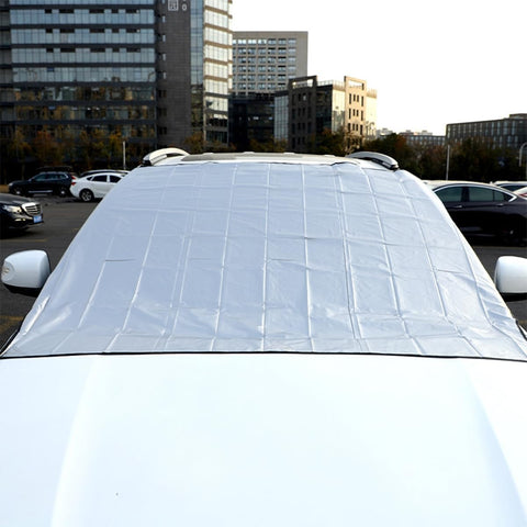 215X92 Cm Snow Proof Car Cover Ice Shade Foldable Windshield Sun Shade