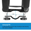 1 Pair  J-Bar Kayak Carrier 220LBS Load Heavy Duty Canoe Car Top Mount