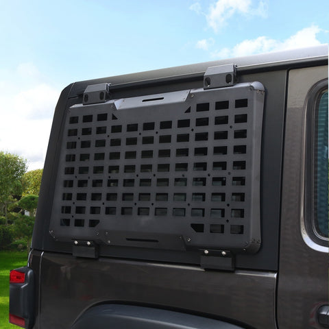 Window Molle Panel Storage Panel System Protective  Wrangler 4 Doors Right Side