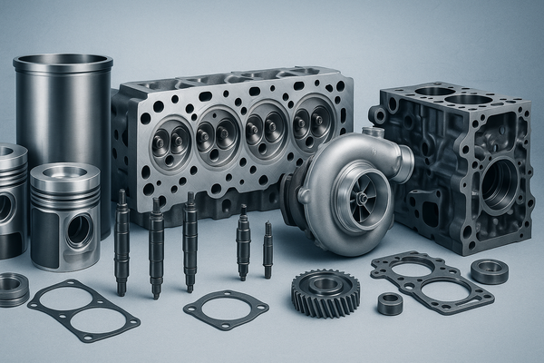 A-RK162-40 Piston with Rings (.040