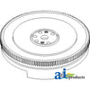 A-RE31572 Flywheel w/ Ring Gear PN: RE31572