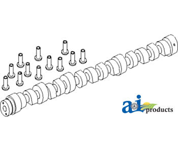 A-RE57054 Camshaft W/ Tappets PN: RE57054