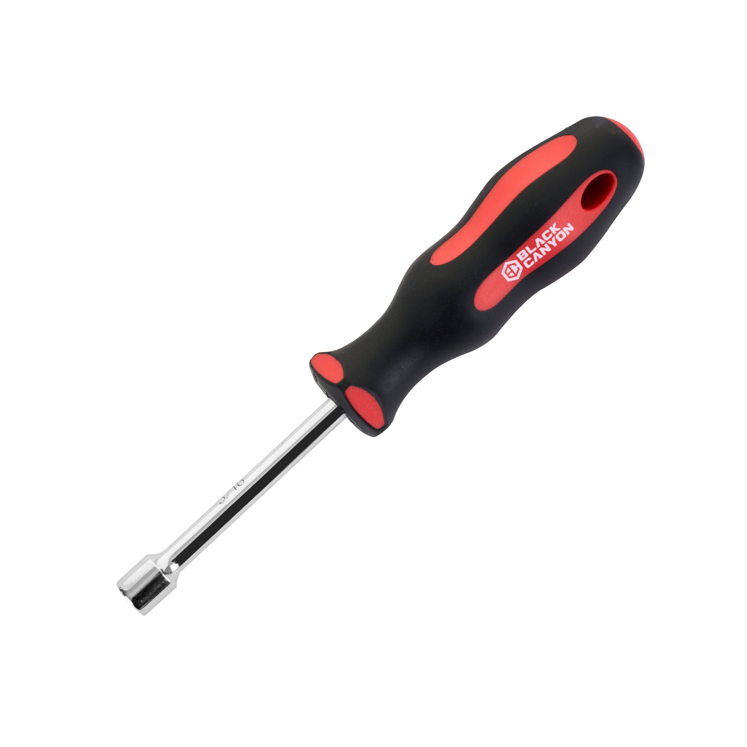 5/16″ Nut Driver, Magnetic Socket, Hollow Shank, Comfort Grip