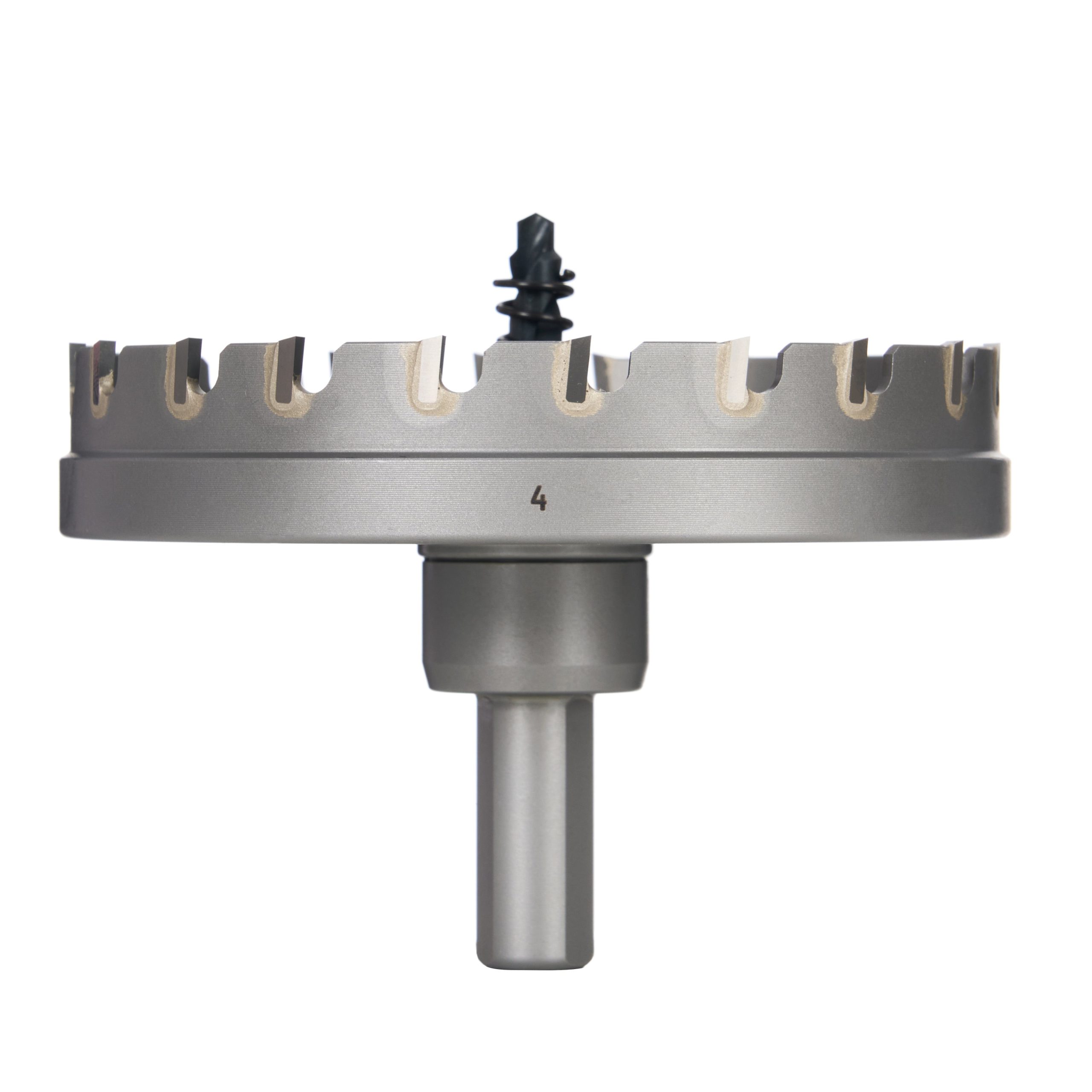 4″ Carbide Hole Cutter, 3-Flat Shank, 1 pc