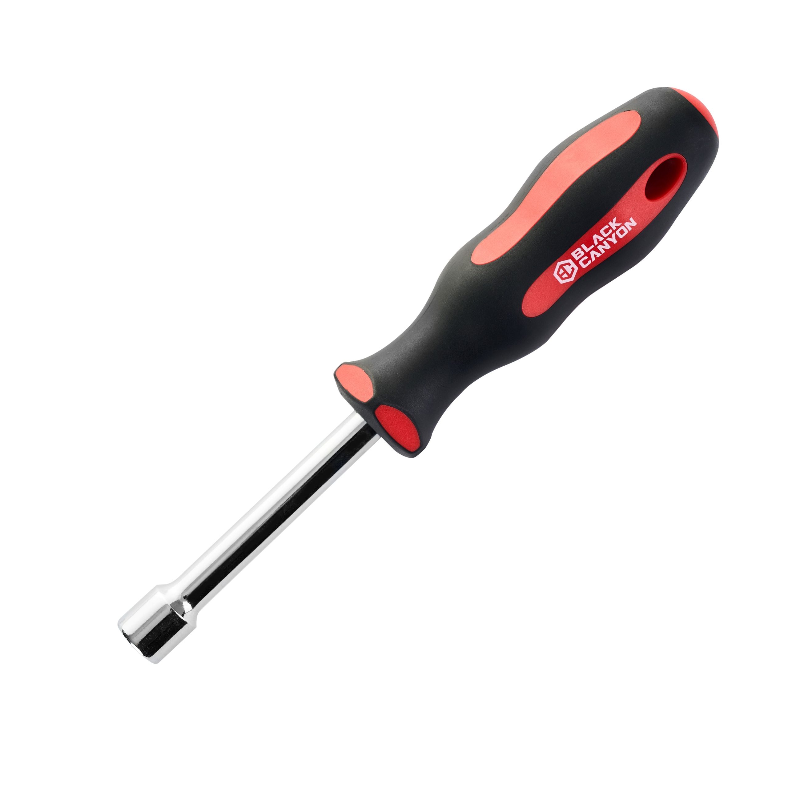 3/8″ Nut Driver, Magnetic Socket, Hollow Shank, Comfort Grip