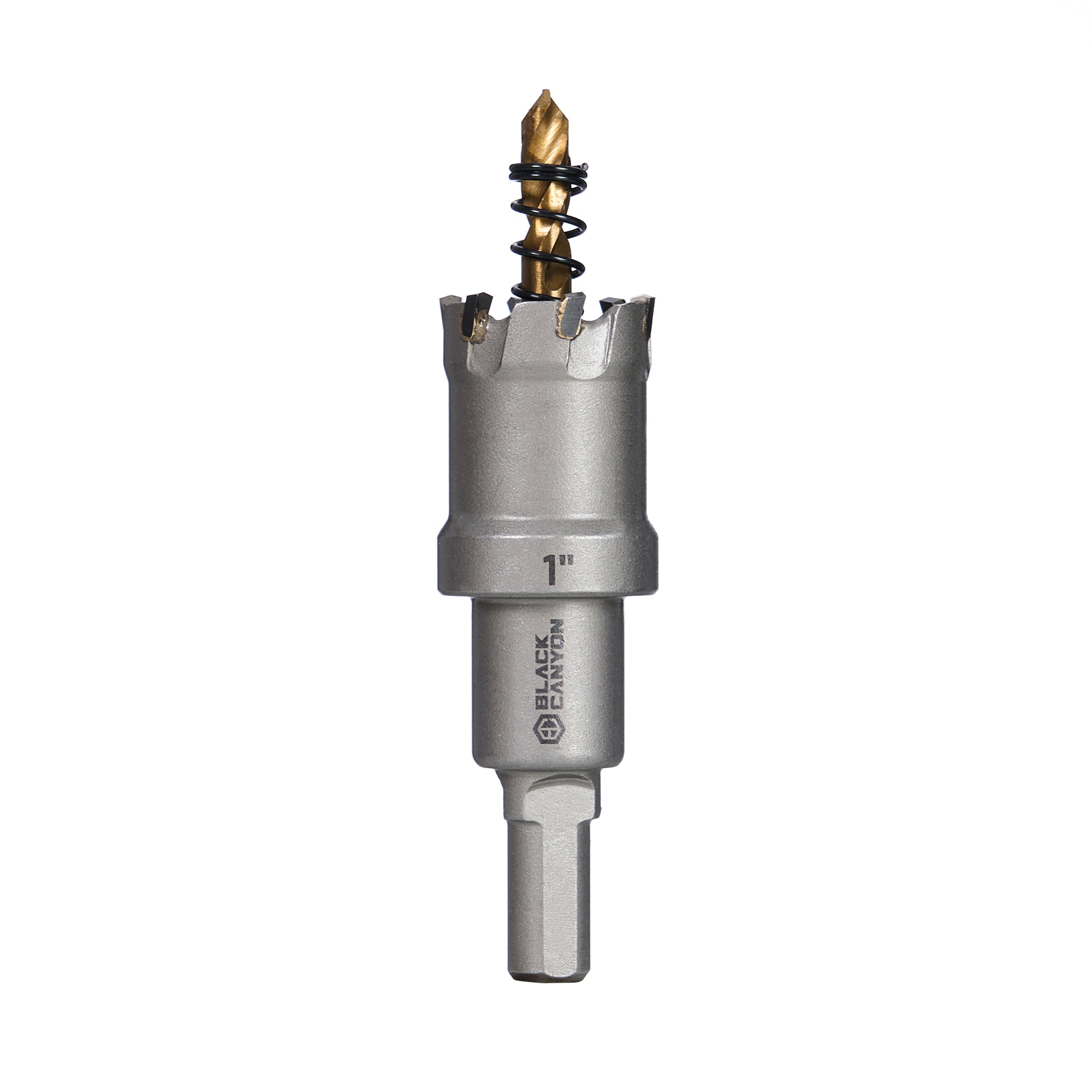 1″ Carbide Hole Saw, 3-Flat Shank, 1 pc