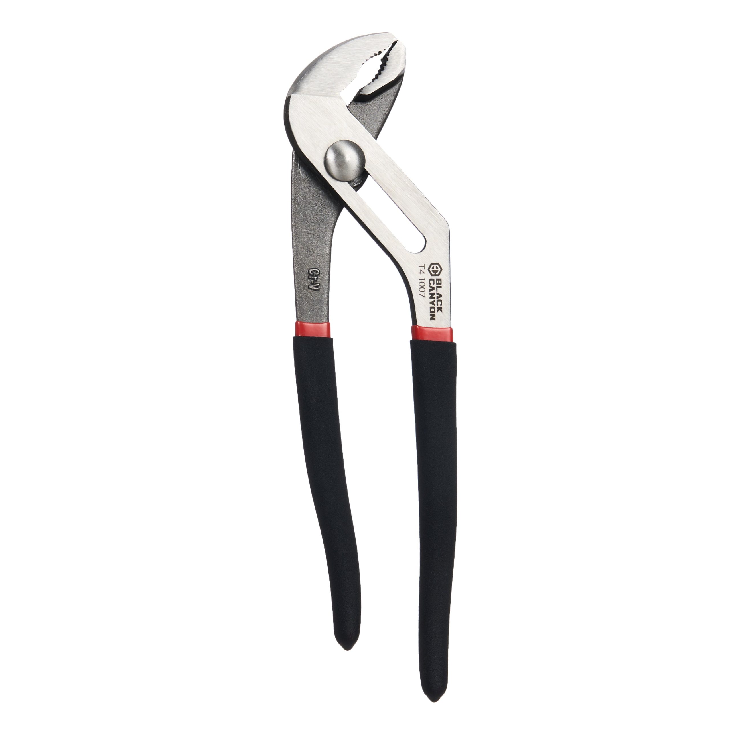 10″ Tongue & Groove Pliers, V-Jaw, Comfort Grip