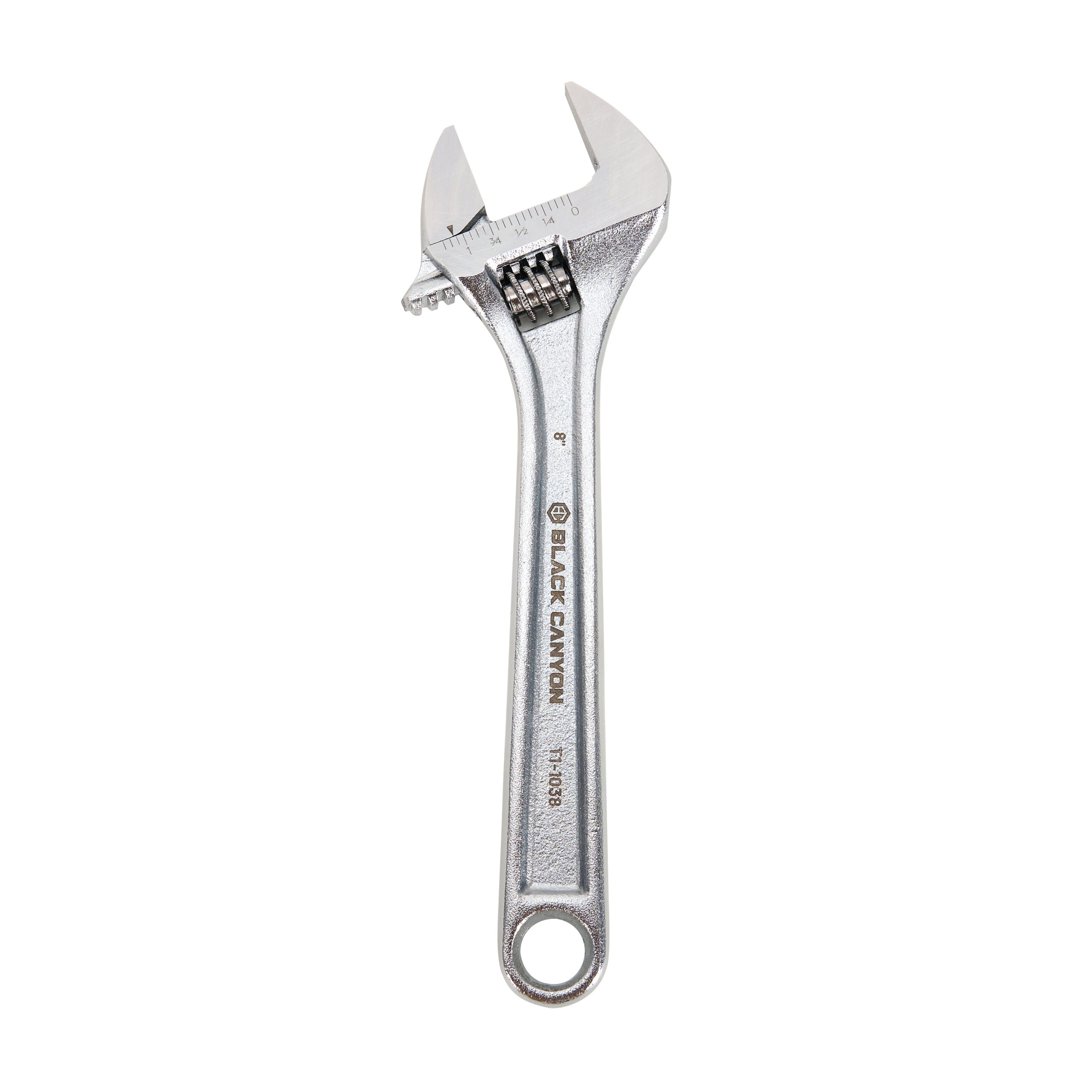 8″ Adjustable Wrench, 1-3/16″ Jaw Capacity