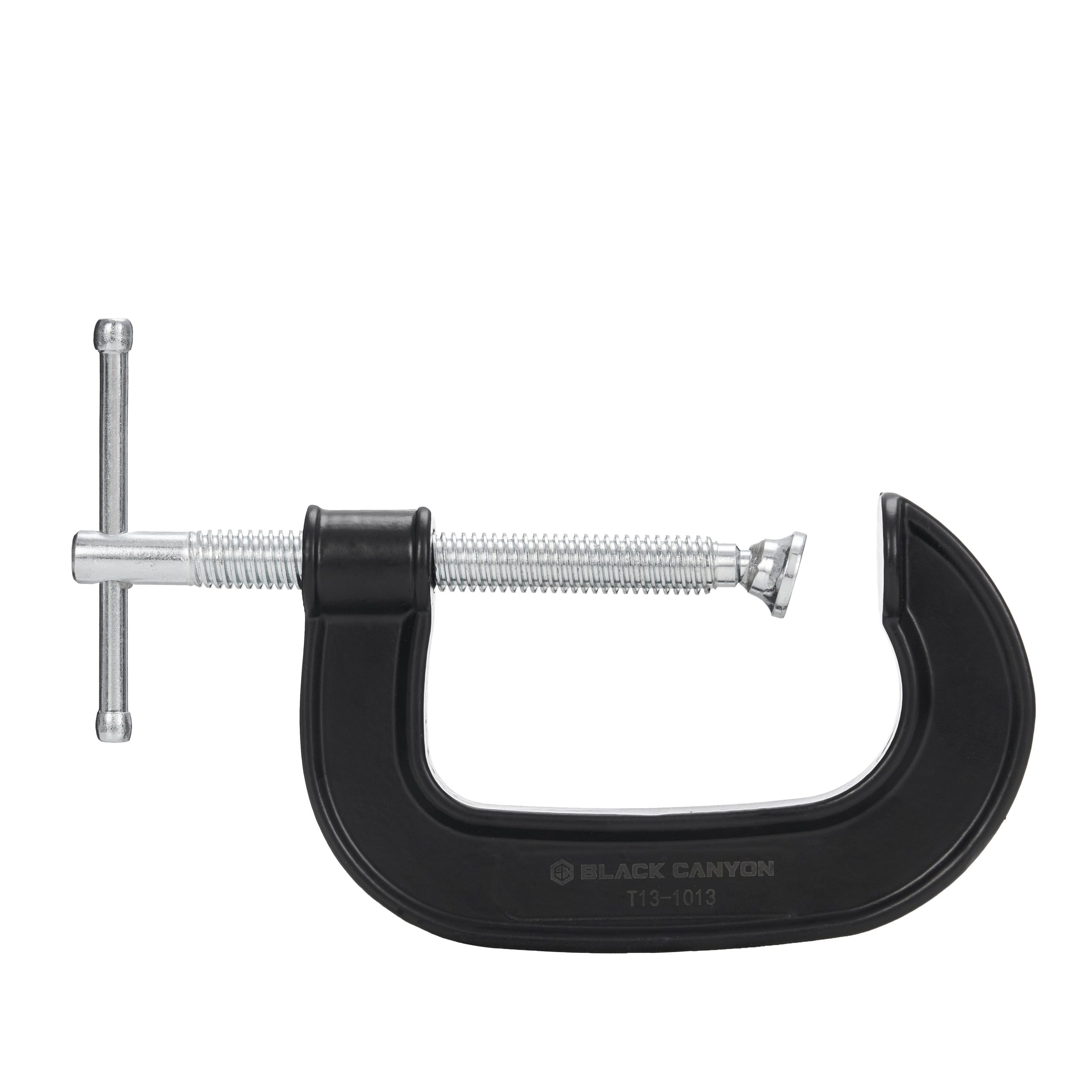 3″ C Clamp w/ Swivel Handle, 1400lb Clamping Force