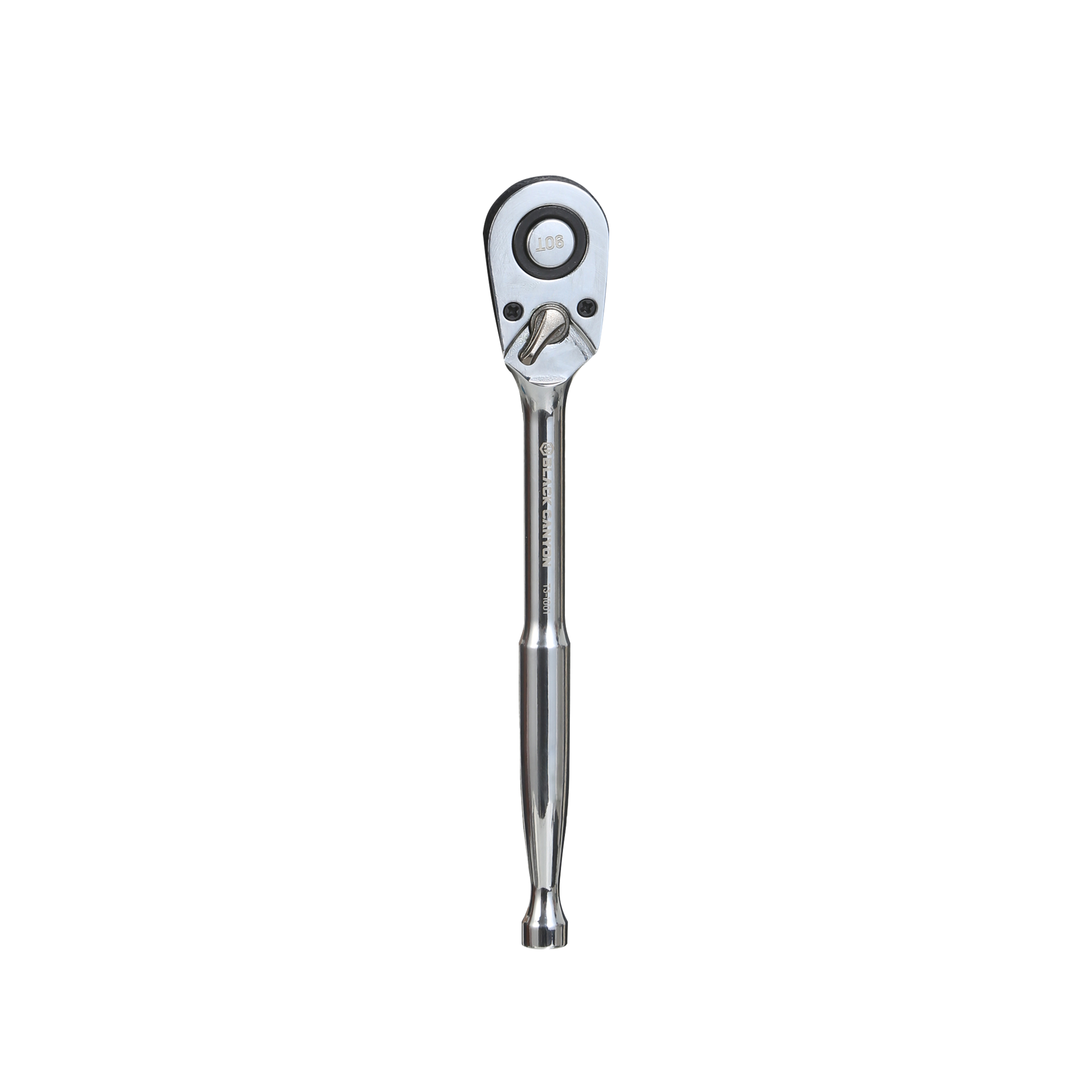 1/4″ Drive Ratchet, 90-Tooth, Polished Finish, 6″ Length